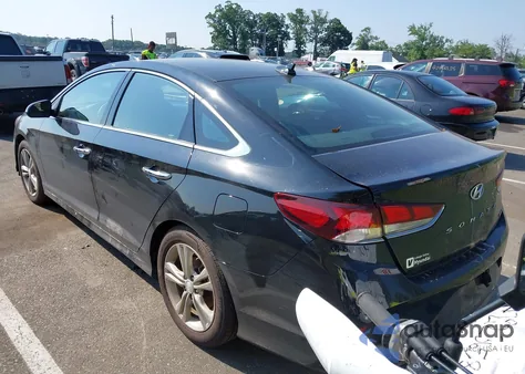 2018 Hyundai Sonata Limited from USA, damaged, VIN 5NPE34AF8JH716057